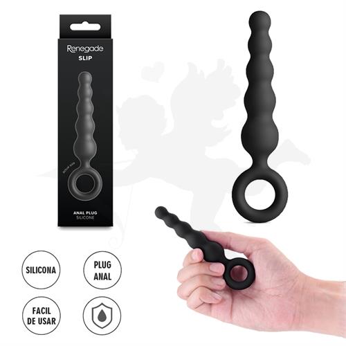 Slip dilatador anal de silicona